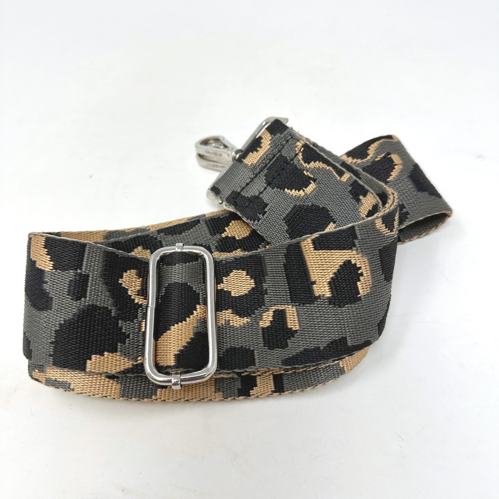 ah.dorned Animal‎ Print Camo Adjustable Bag Strap Grey/Black Leopard